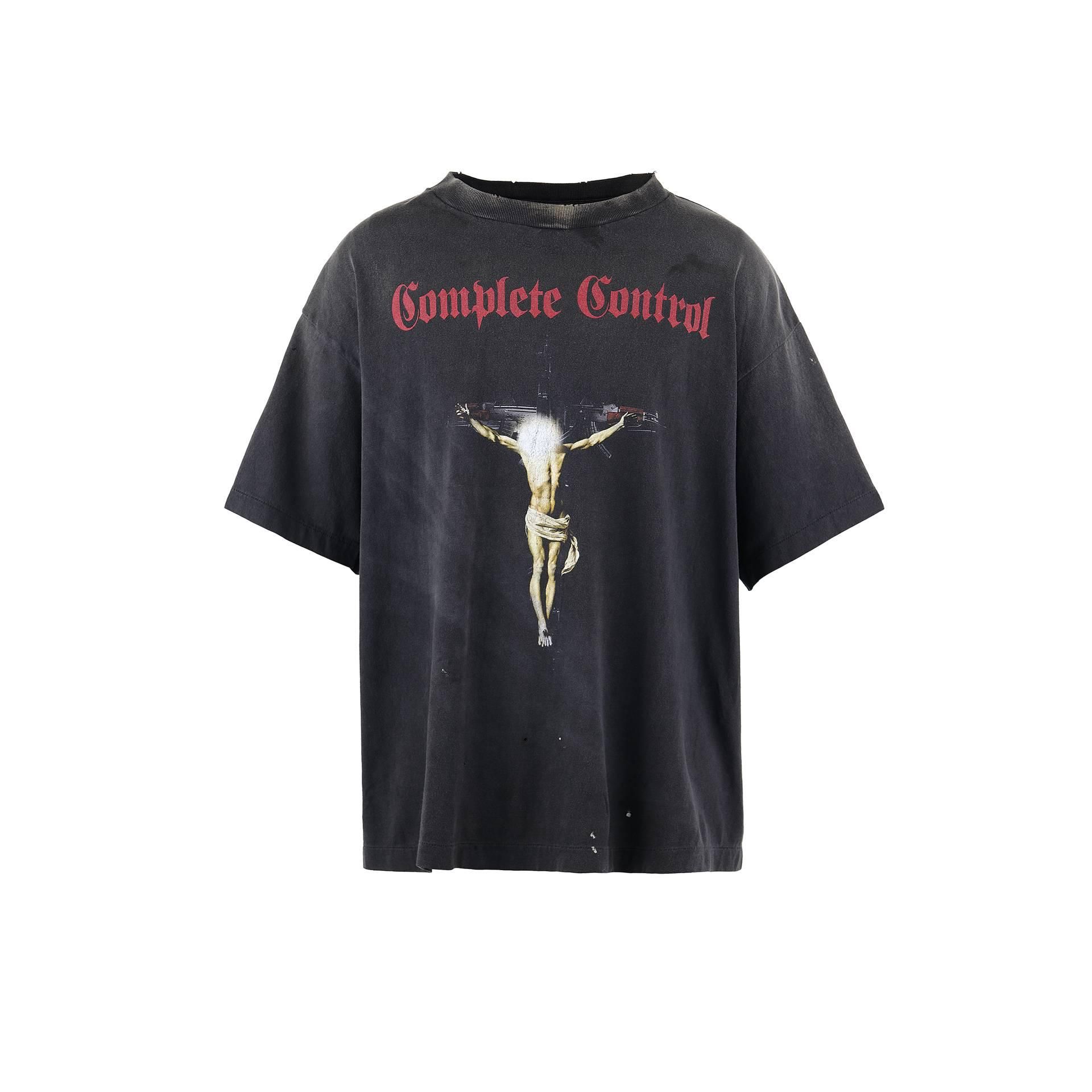 SAINT Mxxxxxx x Kosuke Kawamura SS Tee Complete Contrl 