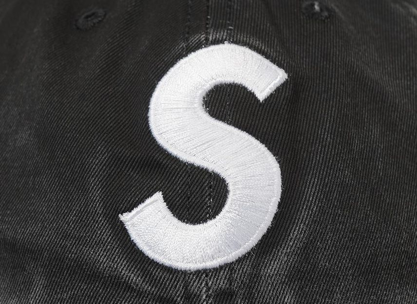 Supreme Pigment Coated S Logo 6-Panel Supreme Pigment Coated S Logo 6-Panel