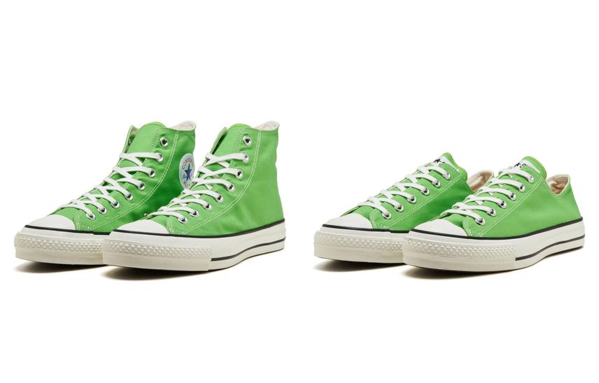 【CONVERSE】CANVAS AS J OX MUSCAT GREEN 国内発送 Converse Canvas All Star J OX