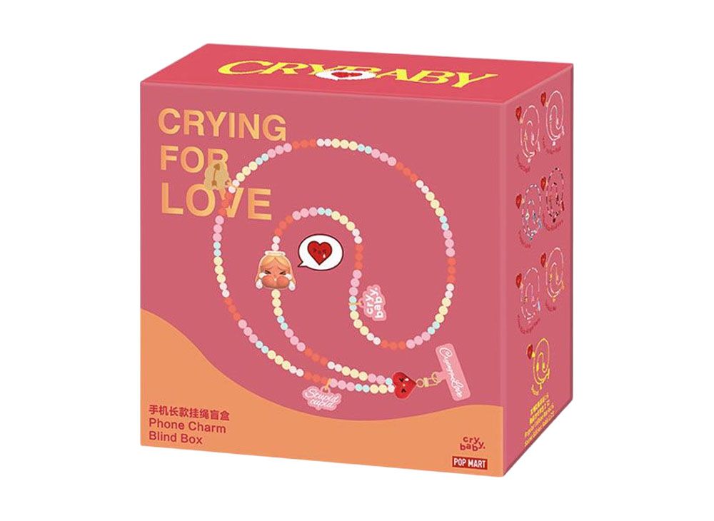 POP MART CRYBABY Crying For Love Phone Charm [Piece]