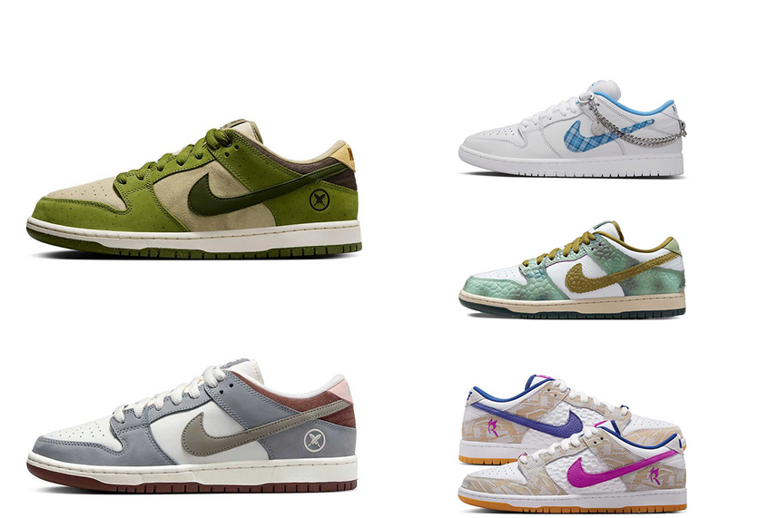 「堀米雄斗 × Nike」の最新作を含む、スケーターコラボ「SB Dunk」をまとめて紹介!