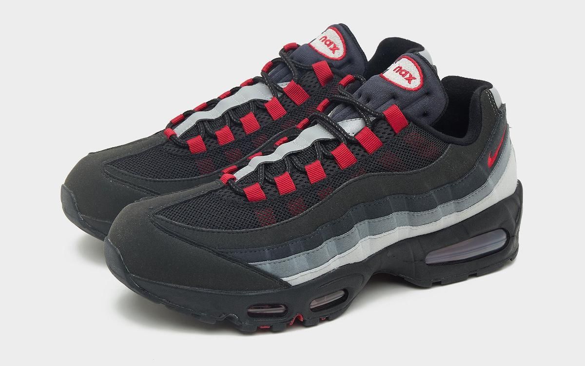 最新リーク|Liverpool FC × Nike Air Max 95 "Black/Gym Red/Smoke Grey"|抽選/販売/定価情報