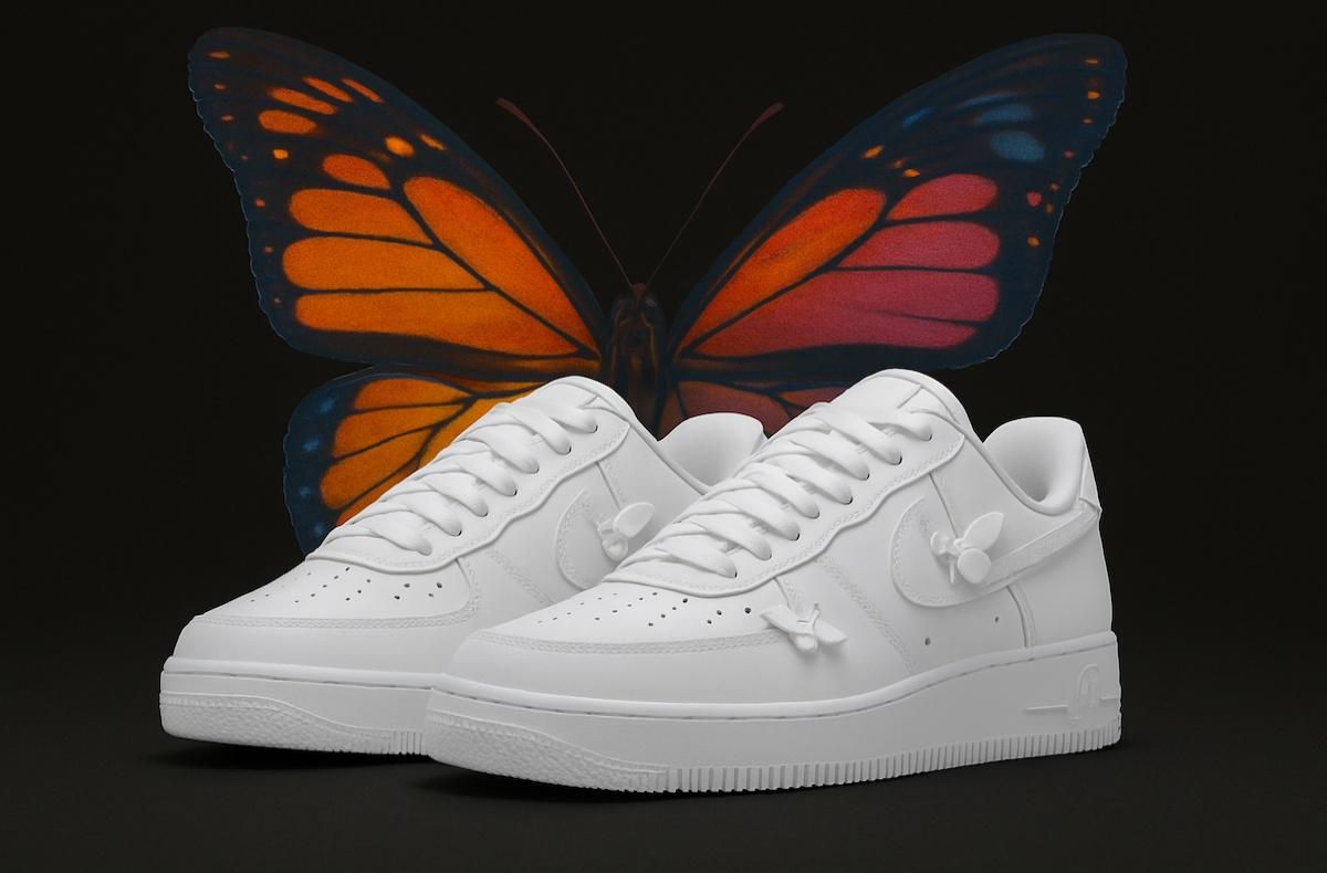 7/17発売｜Nike Women's Air Force 1 Low "Butterfly"｜抽選/販売/定価情報 1枚目