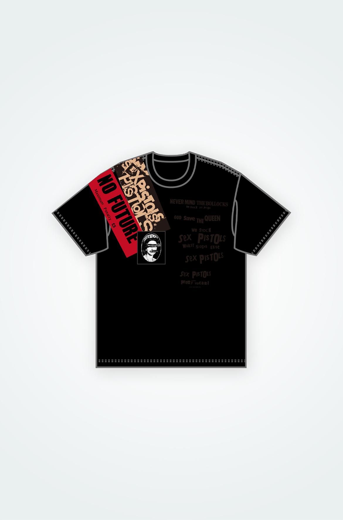 SEX PISTOLS × MASTERMIND WORLD ロンT MASTERMIND WORLD x SEX PISTOLS The Band Big Logo S/S Tee