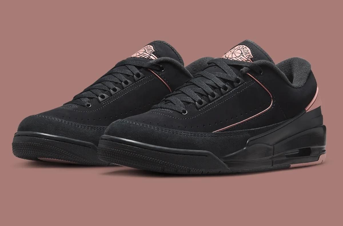 最新リーク|Nike Air Jordan 2/3 Low Retro "Black/Rust Pink"|抽選/販売/定価情報