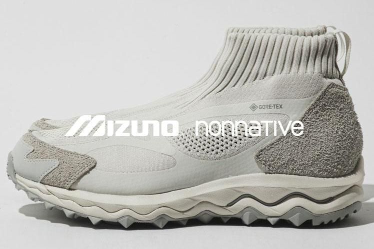 4/26発売|nonnative × Mizuno Wave Mujin TL Mid GORE-TEX "Off White"|抽選/販売/定価情報
