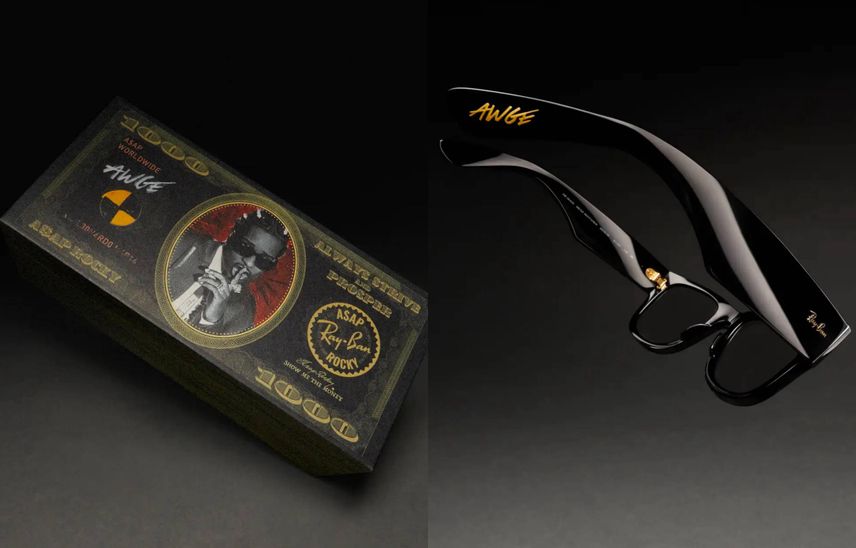 4/28発売|Ray-Ban × A$AP Rocky "The Blacked Out collection"|抽選/販売/定価情報