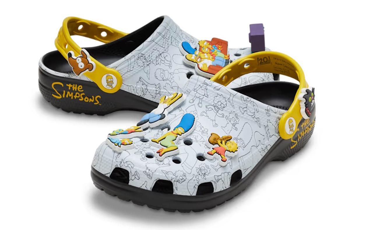 4/30発売｜The Simpsons × Crocs Classic Clog "Multi"｜抽選/販売/定価情報