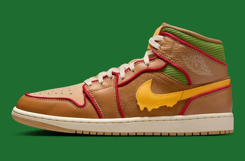 海外4/20発売|Nike Air Jordan 1 Mid "Cheeseburger"|抽選/販売/定価情報