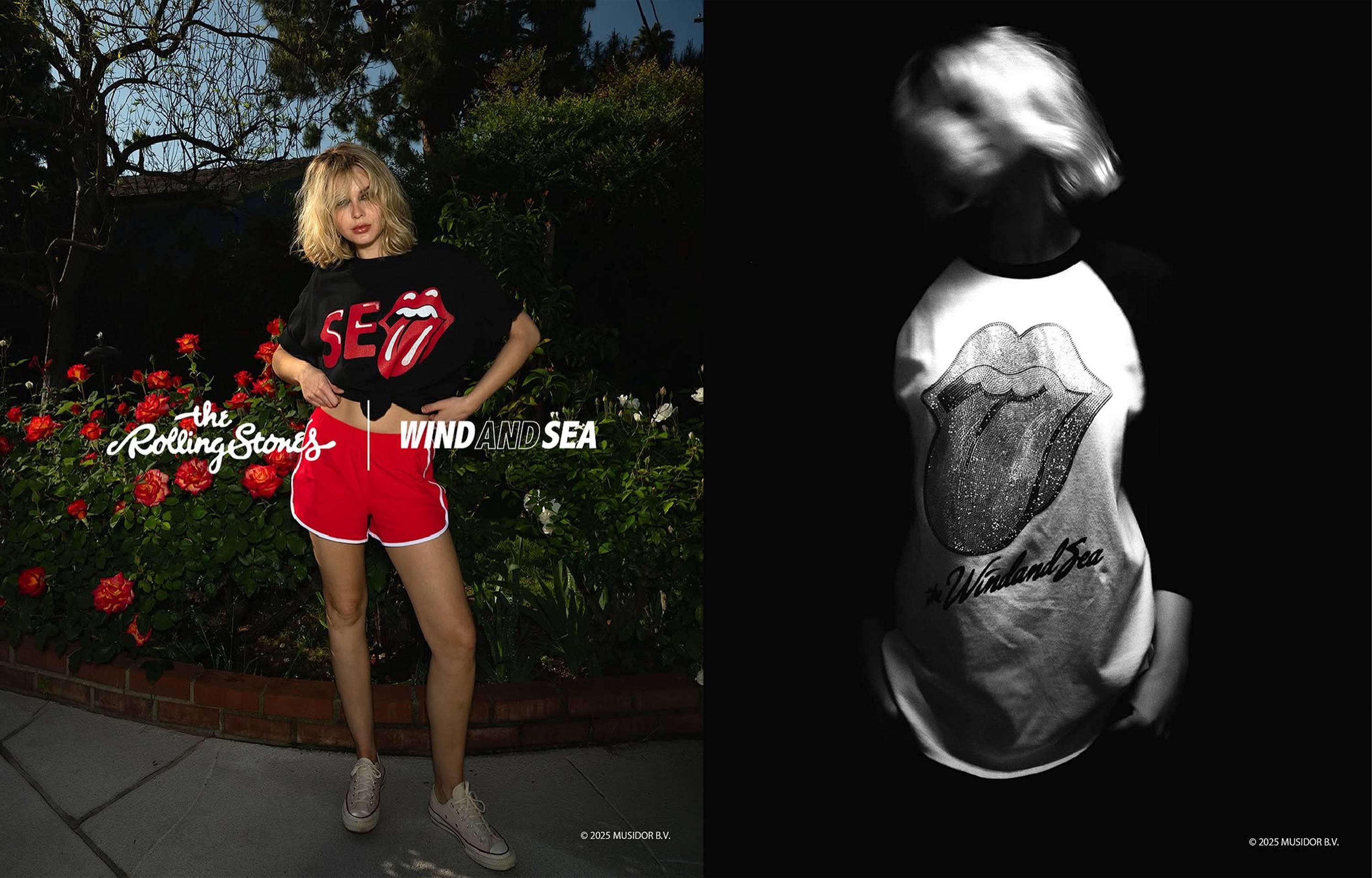4/29〜抽選開始|The Rolling Stones × WIND AND SEA collection|抽選/販売/定価情報