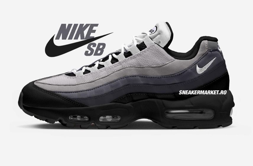 最新リーク|Nike SB Air Max 95 "Black/White"|抽選/販売/定価情報