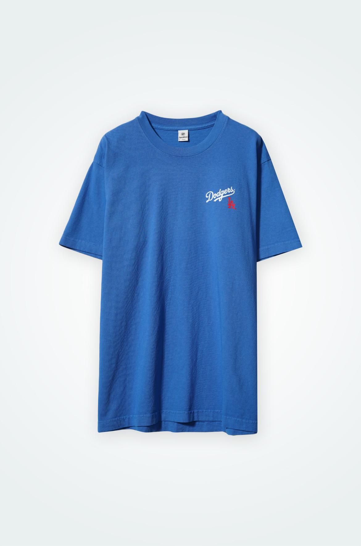 スポーティーアンドリッチ ドジャースセリフTシャツ 