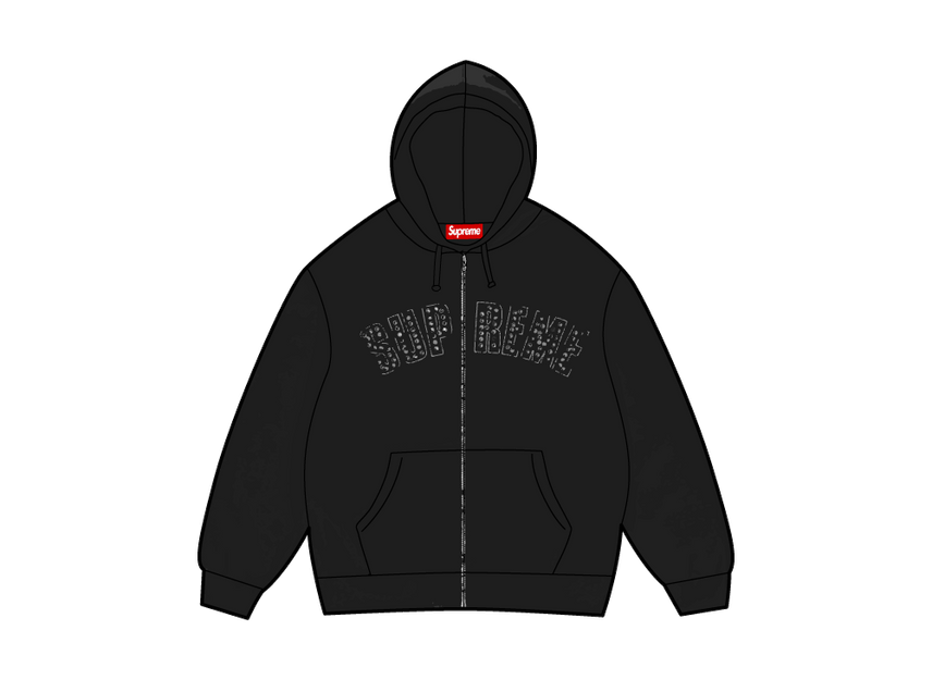 Supreme x B.B. Simon Zip Up Hooded Sweatshirt Supreme x B.B. Simon Zip Up Hooded Sweatshirt