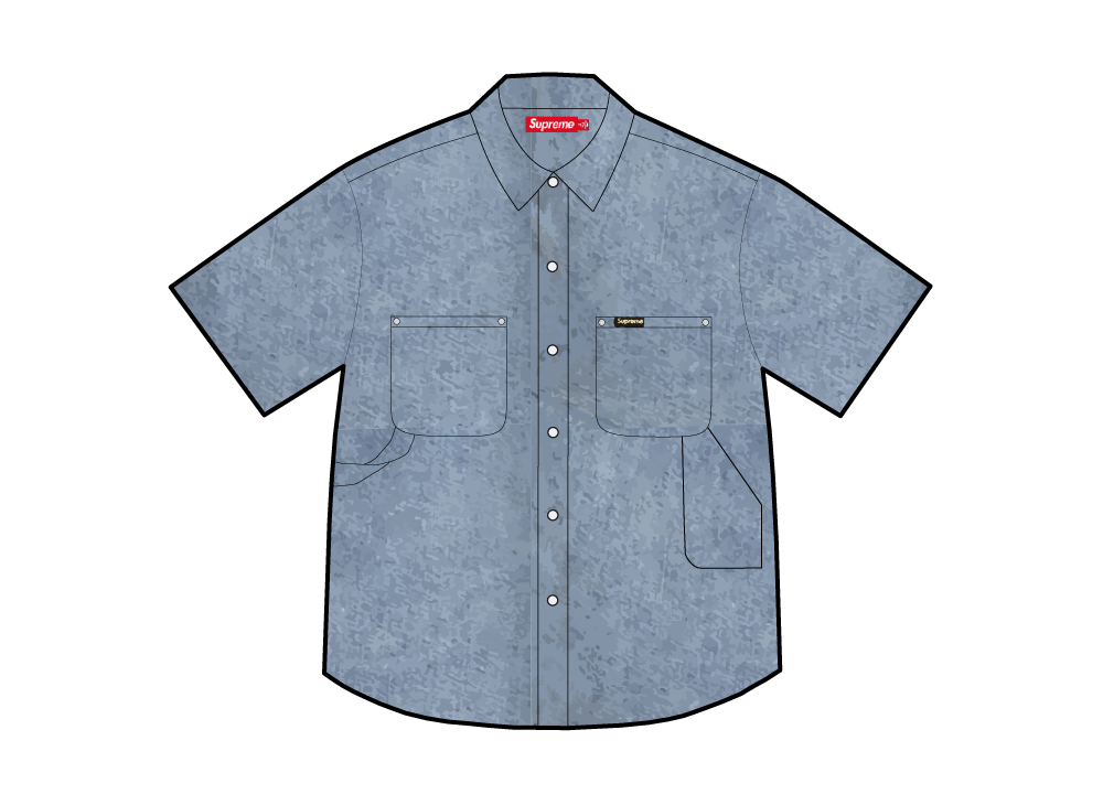 Supreme Loose Fit S/S DenimPainter Shirt シュプリーム 24SS Loose