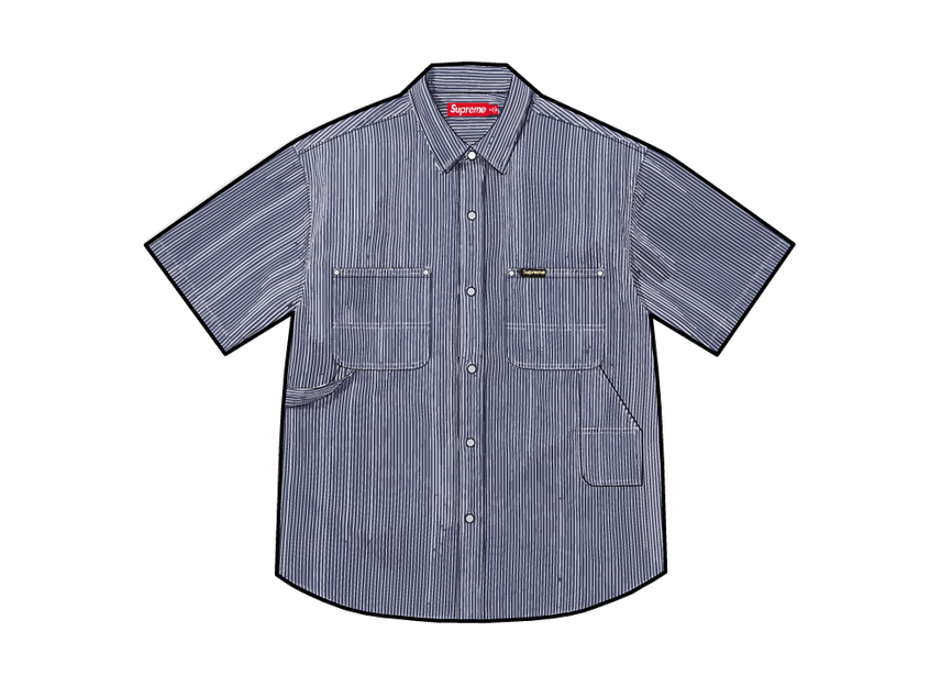 supreme Loose FitDenim Painter Shirt XL Supreme Loose Fit supreme Loose FitDenim Painter Shirt XL Supreme Loose Fit