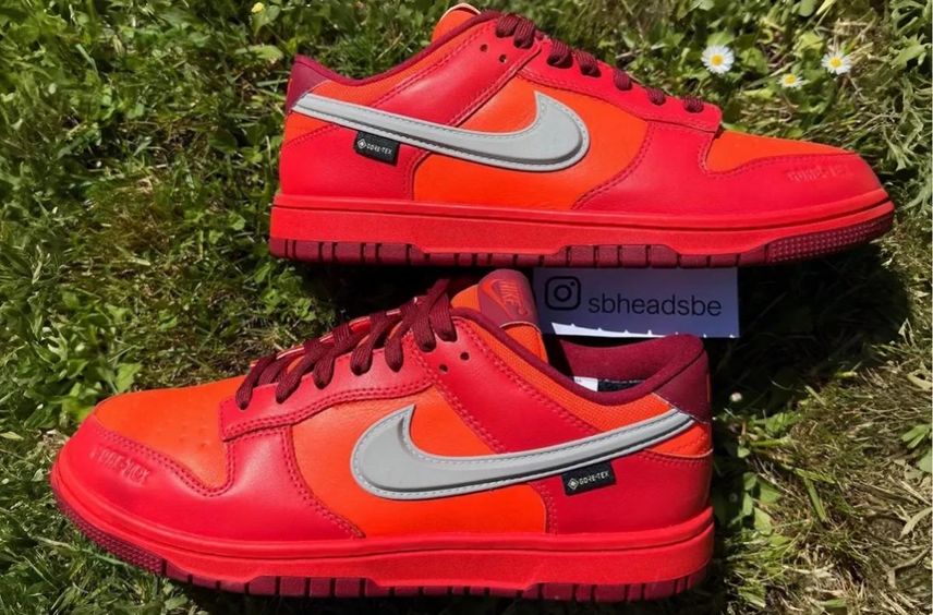最新リーク|Nike Dunk Low GORE-TEX "Light Crimson/Infrared"|抽選/販売/定価情報