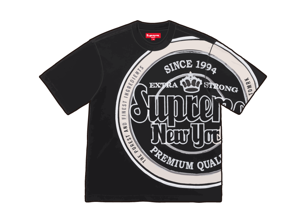 Supreme Lager S/S Top "Black"