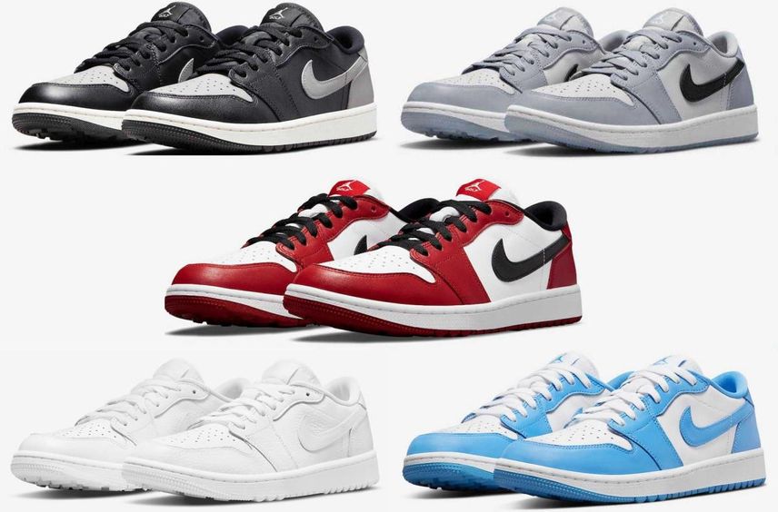 ナイキNike Air Jordan 1 Low Golf Shadow ゴルフ Nike Air Jordan 1 Low Golf