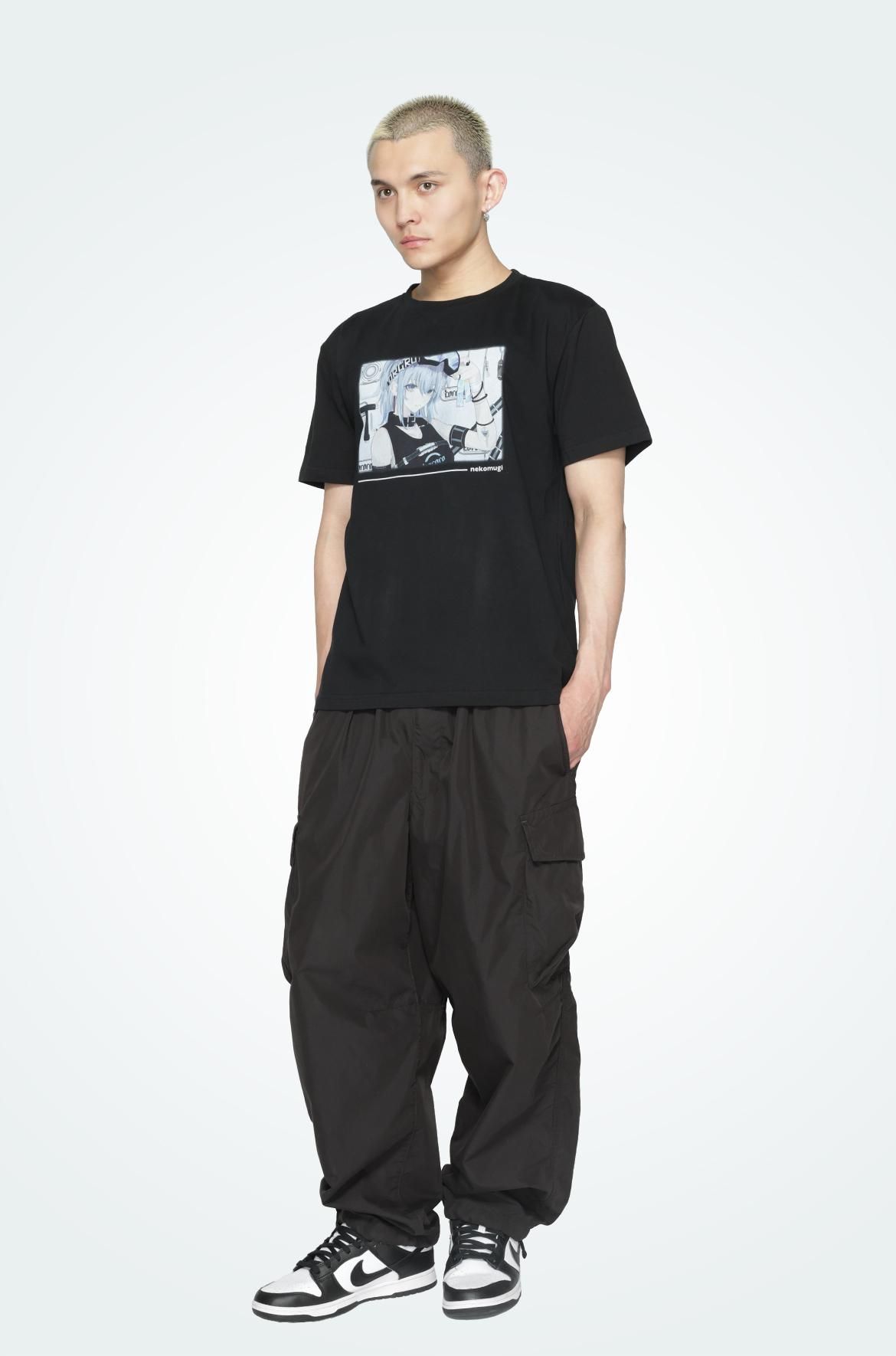 猫麦とろろ x スニーカーダンク 猫麦とろろ 5周年記念Tシャツ A