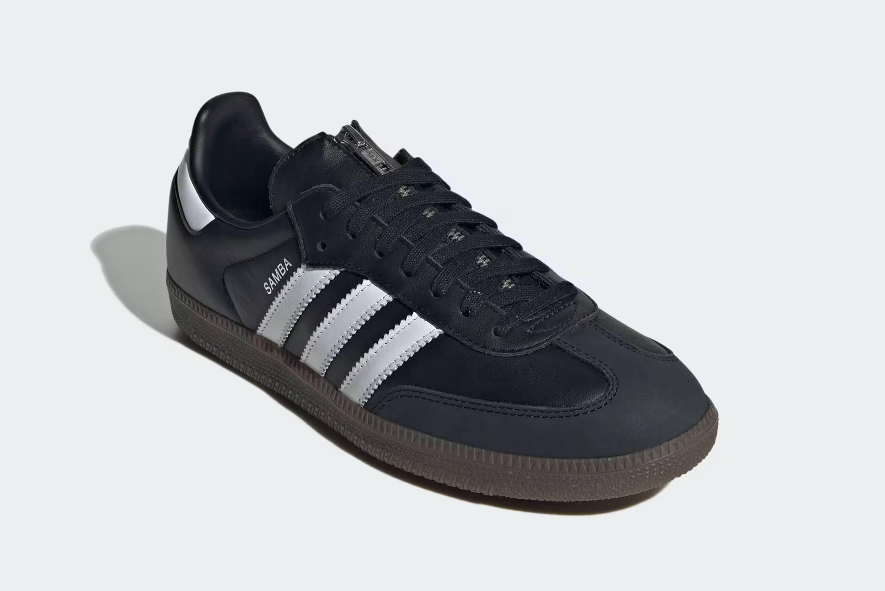 6/1発売｜Jeremy Scott × adidas Originals Samba OG "Core Black/Cloud White/Gum"｜抽選/販売/定価情報 1枚目