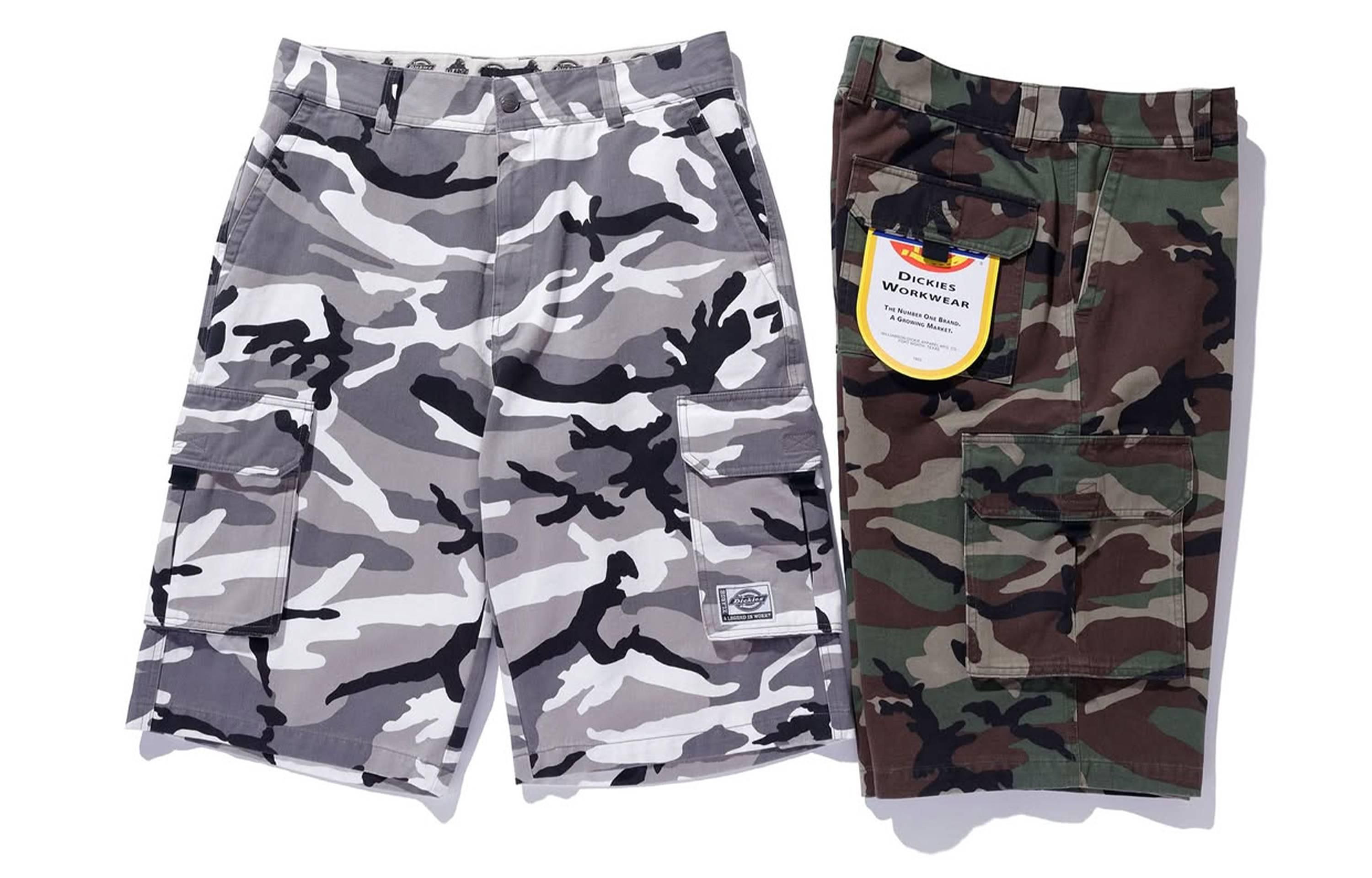 予約受付中｜BEAMS × Dickies デニム ダブルニー カーゴパンツ