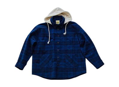 MIN-NANO x DIGAWEL Hoodie Shirt Blouson "Navy"