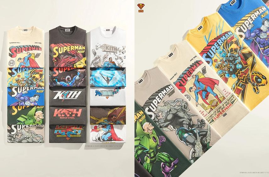 6/2発売|KITH × Superman 25SS collection|抽選/販売/定価