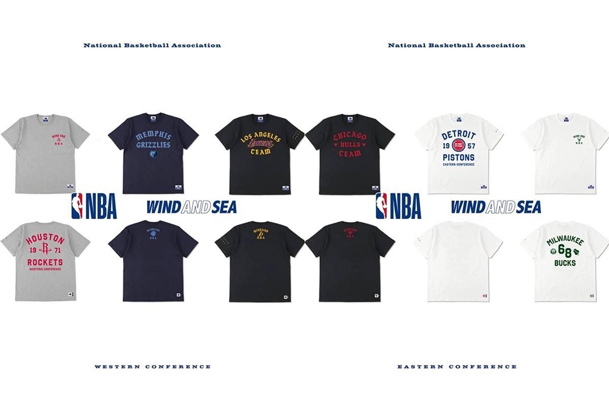 wind and sea ウィンダンシー NBA プレイオフ クルーネック ウィンダンシーがNBAとのコラボコレクションを発売 | Hypebeast.JP