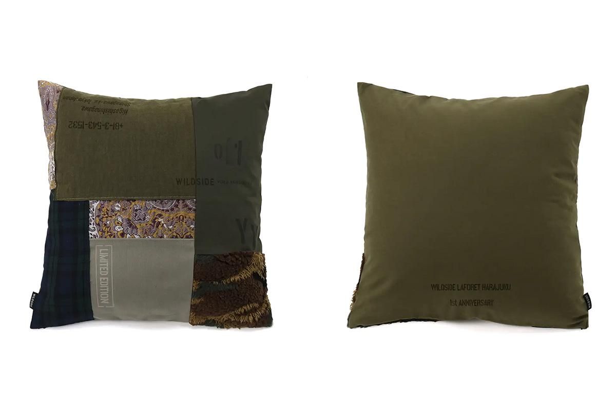 6/7発売|WILDSIDE YOHJI YAMAMOTO HARAJUKU Limited Edition Patchwork Cushion|抽選/販売/定価情報