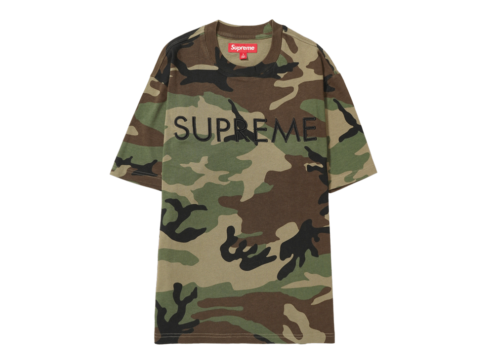 Supreme Capital S/S Top "Woodland Camo"