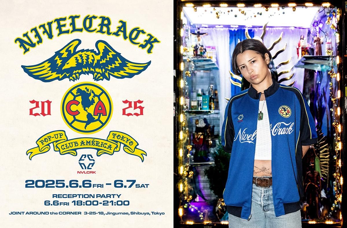 6/6・6/7開催｜Nivelcrack × Club América Pop Up Store in Tokyo｜抽選/販売/定価情報