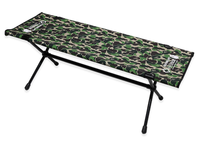 A BATHING APE x Helinox ABC CAMO BENCH "Green"