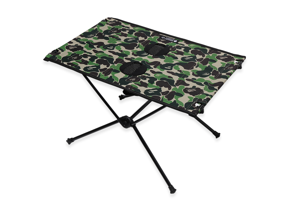 A BATHING APE x Helinox ABC CAMO TABLE ONE HARD TOP "Green"