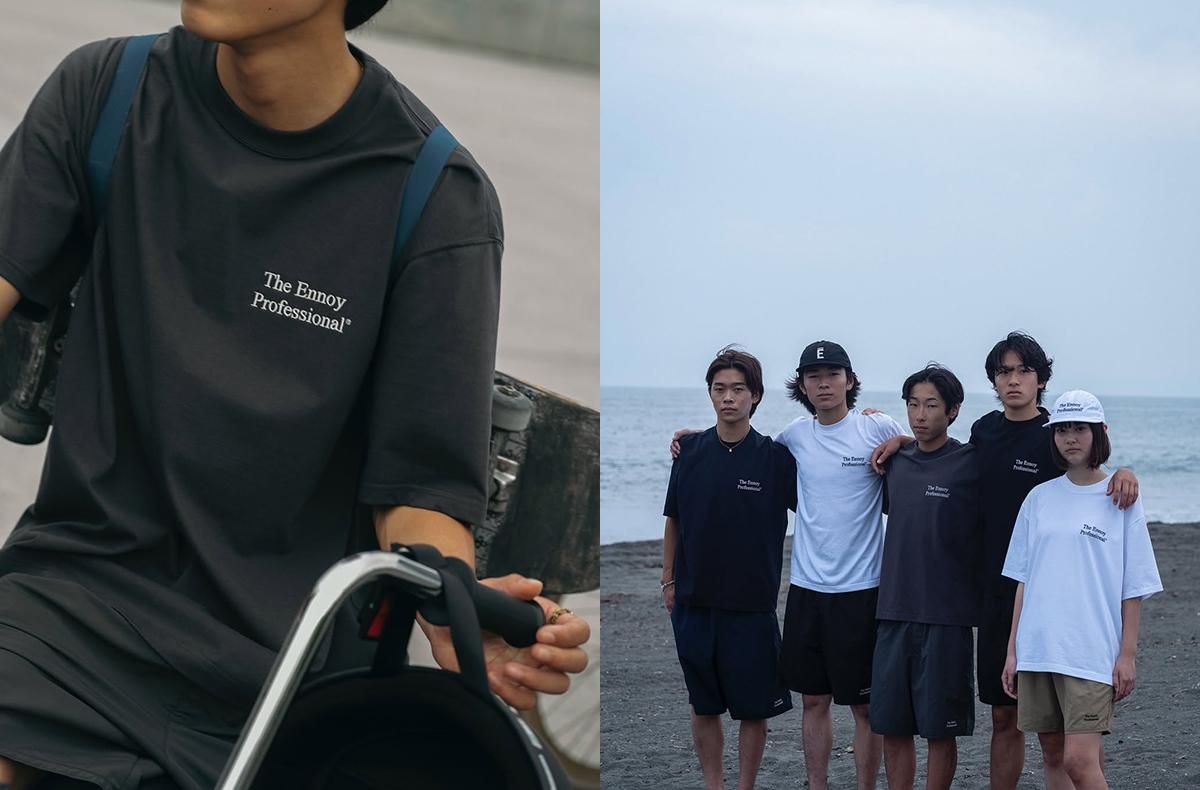 6/25発売｜ENNOY 25SS Professional SS Tshirt / Nylon Easy