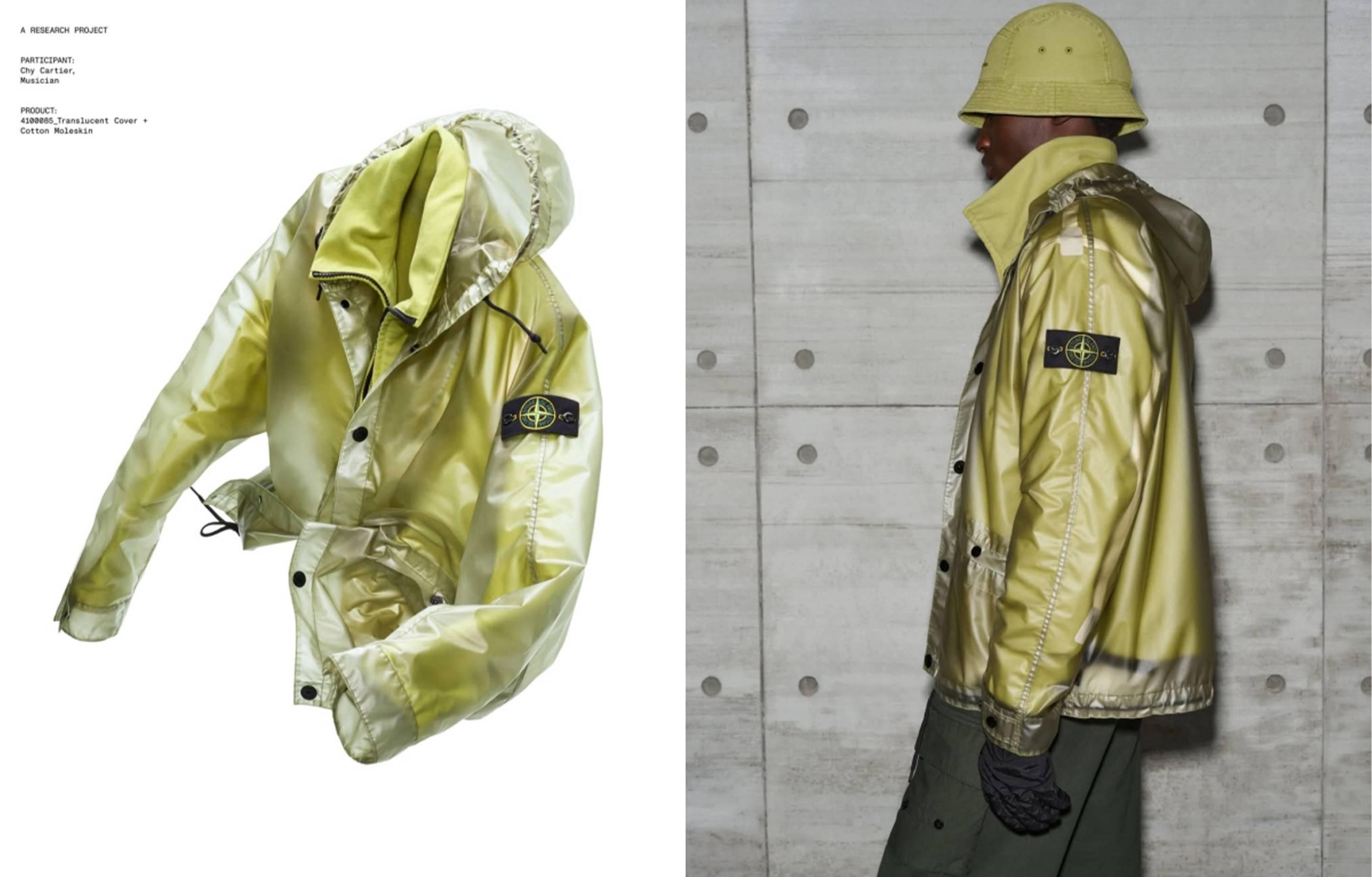 発売中｜Stone Island Translucent Cover + Cotton Moleskin
