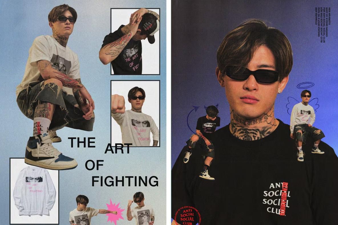 6/30〜7/2まで注文受付｜Anti Social Social Club × Ren