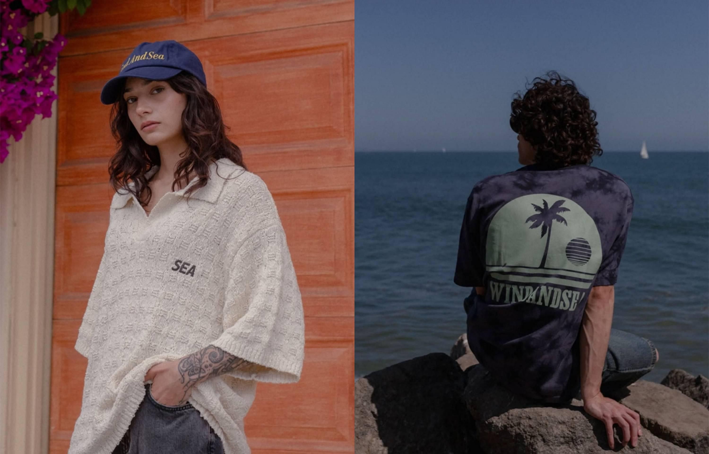 【即完売モデル】WIND AND SEA セーター　ニット 楽天市場】ウィンダンシー（ニット・セーター｜トップス