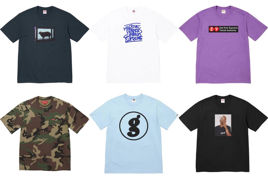 【Tシャツ編】Supreme 25SS Tシャツ おすすめ10選!この夏に着たい一着はコレだ!