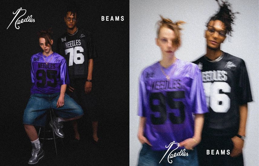 7/12発売|BEAMS Exclusive NEEDLES Football T-shirt / H.D. Buggy Shorts|抽選/販売/定価情報