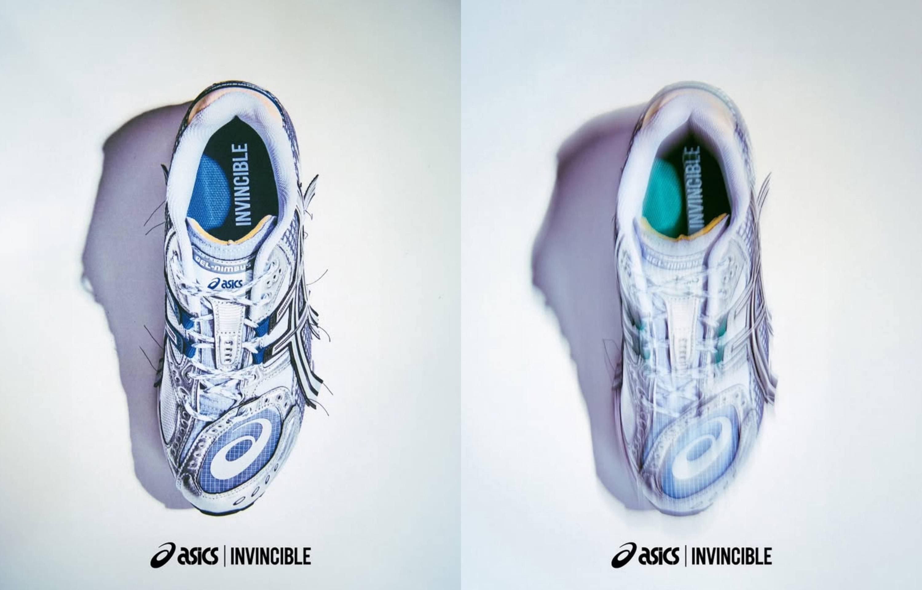 海外7/12・7/19発売｜INVINCIBLE × Asics Gel-Nimbus 10.1 "HTTP 404"｜抽選/販売/定価情報