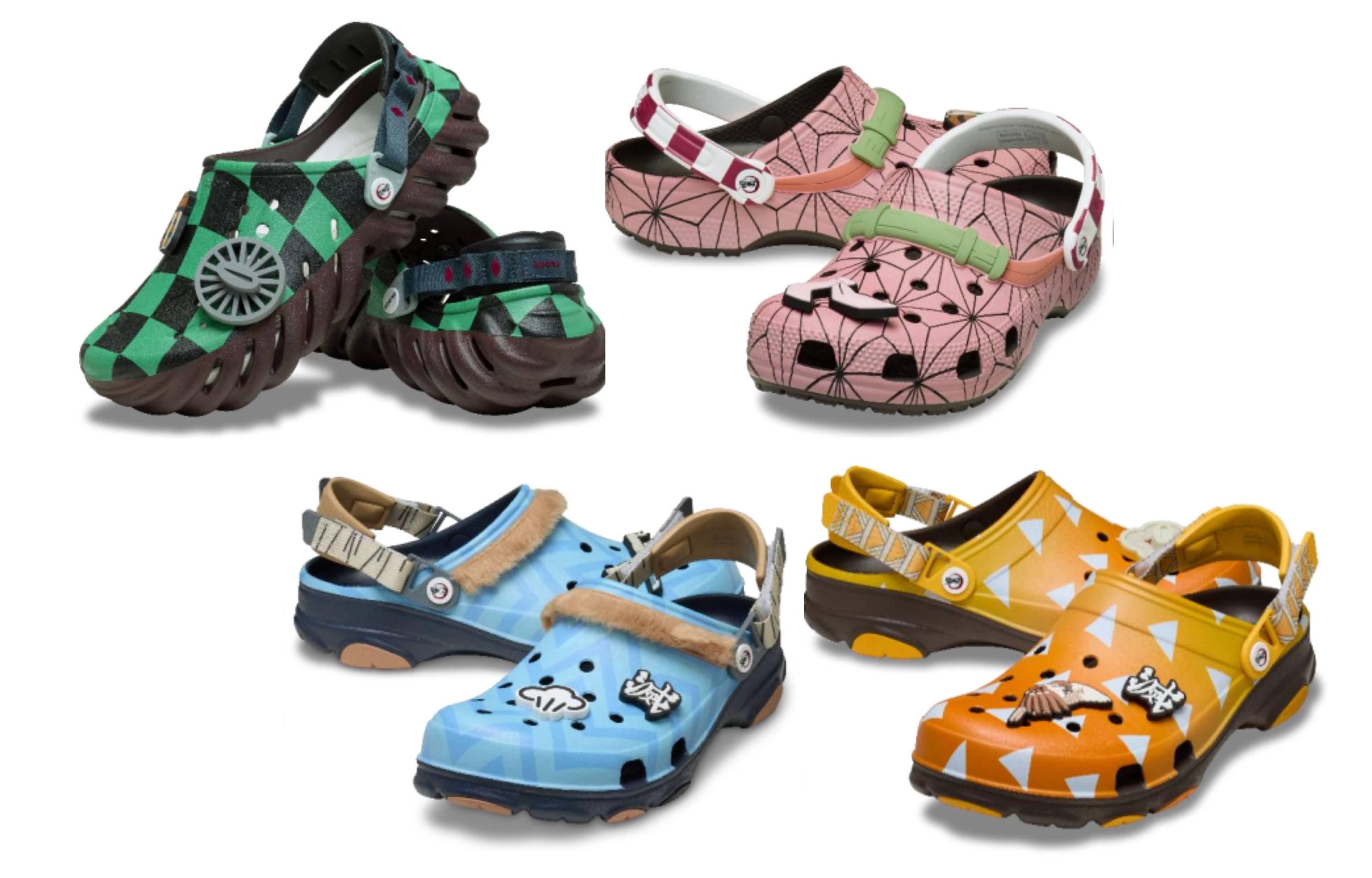 【crocs】DEMON SLAYER TANJIRO CLOG 鬼滅の刃 炭治郎 国内発送 Demon Slayer x Crocs: Intermixing Anime With Footwear Series