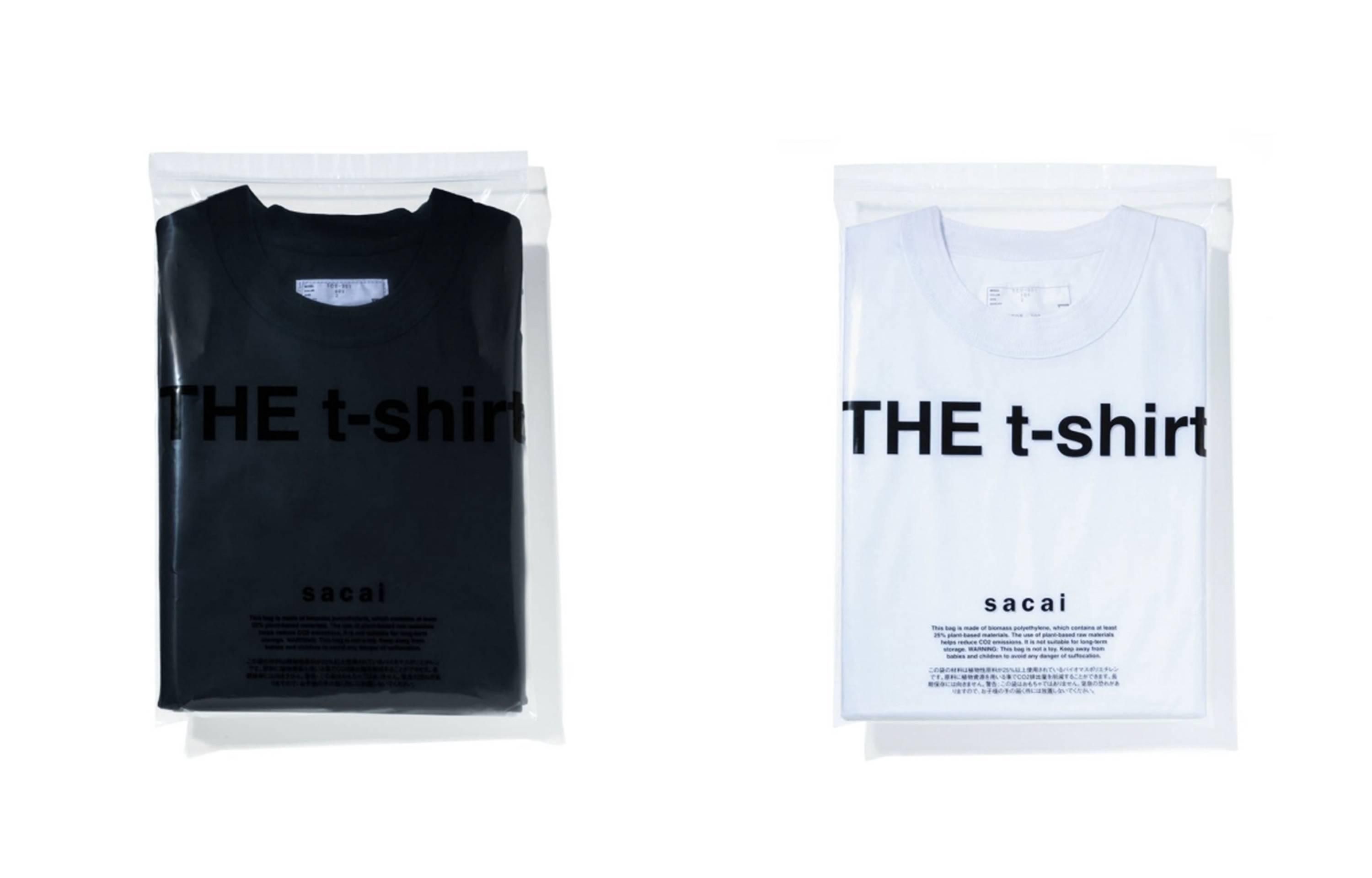 Sacai カットソー 7/11発売｜sacai THE t-shirt 2colors｜抽選/販売/定価情報