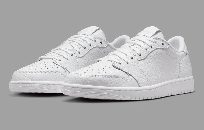 最新リーク|Nike Air Jordan 1 Retro Low "Swooshless/White" (2025)|抽選/販売/定価情報