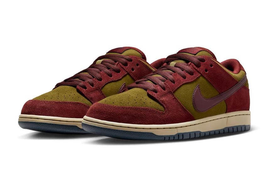 7/17・7/19発売|Nike SB Dunk Low Pro "Dark Team Red and Olive Flak"|抽選/販売/定価情報