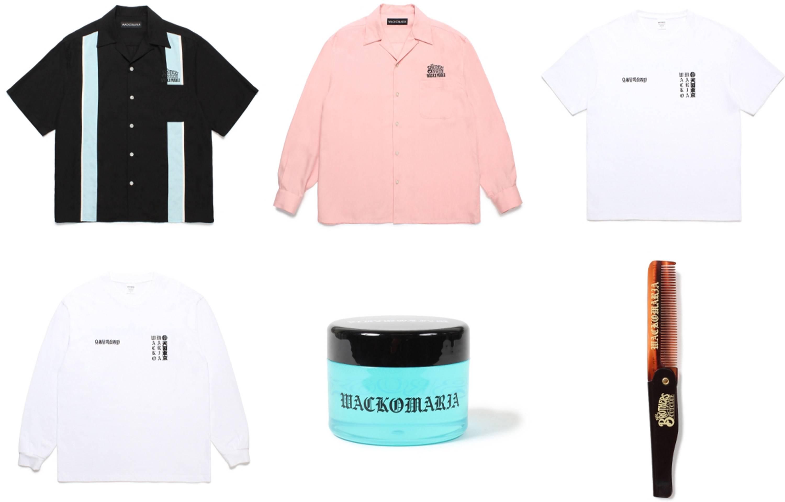 7/19発売｜WACKO MARIA × MR.BROTHERS CUT CLUB collection