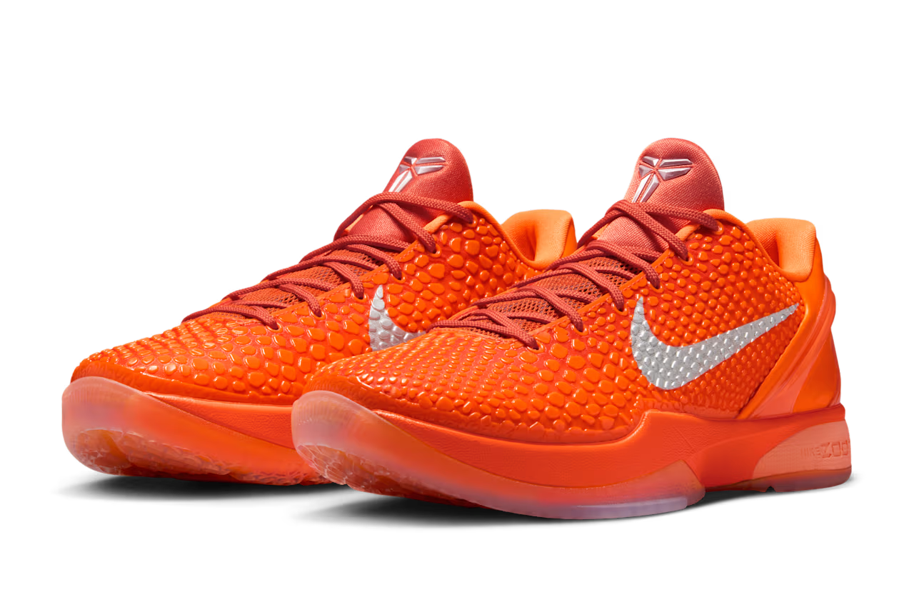 7/18発売｜Nike Kobe 6 Protro "Total Orange"｜抽選/販売/定価情報