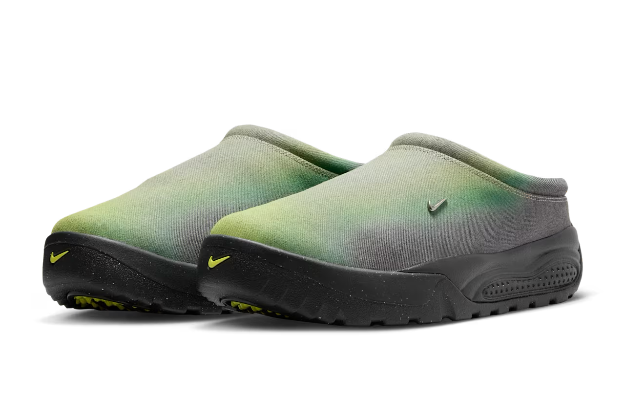 ナイキ ACG ルーファス ダークスモークグレー/ライトレモンツイスト 正面画像