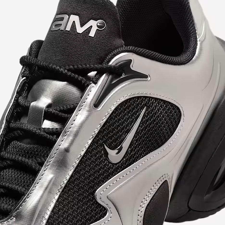 【NIKE】注目アイテム！Air Max Muse 黒×メタリックシルバー NIKE WMNS AIR MAX MUSE BLACK/METALLIC SILVER（ナイキ