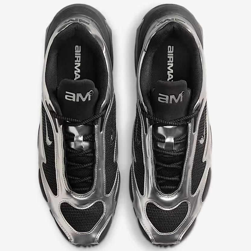 【話題の最新モデル】NIKE エアマックス ミューズ 黒 x シルバー NIKE WMNS AIR MAX MUSE BLACK/METALLIC SILVER（ナイキ