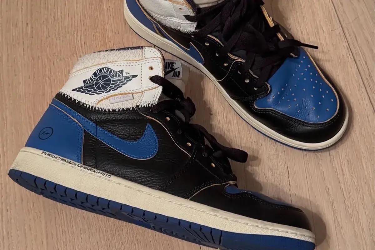 最新リーク｜UNION × Fragment × Nike Air Jordan 1 High OG "Black/Navy"｜抽選/販売/定価情報